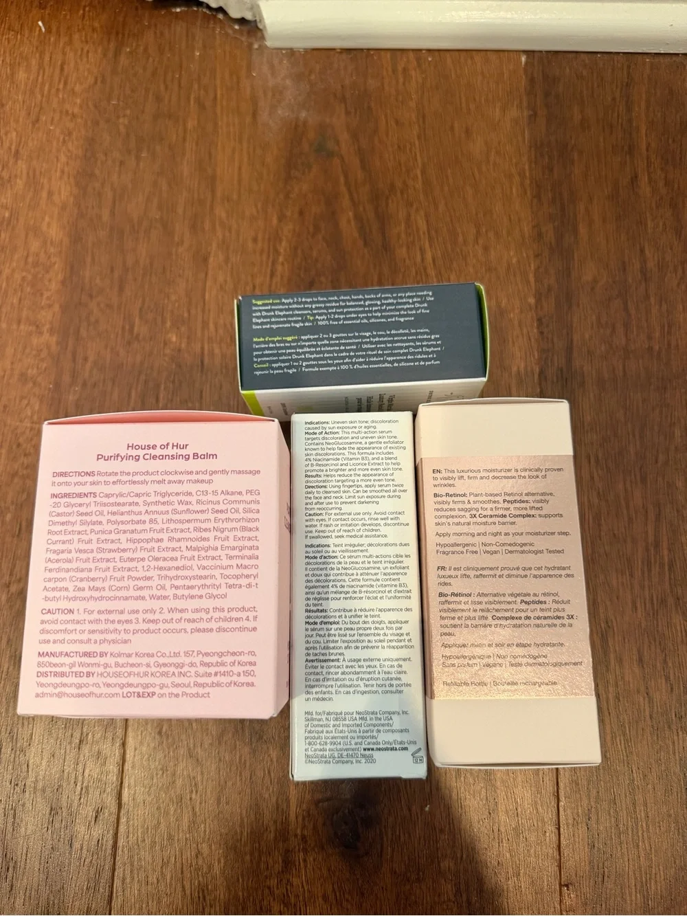 Mixed facial set